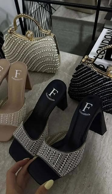 Ženske sandale s blok potpeticom – Fashion&Bella - Model