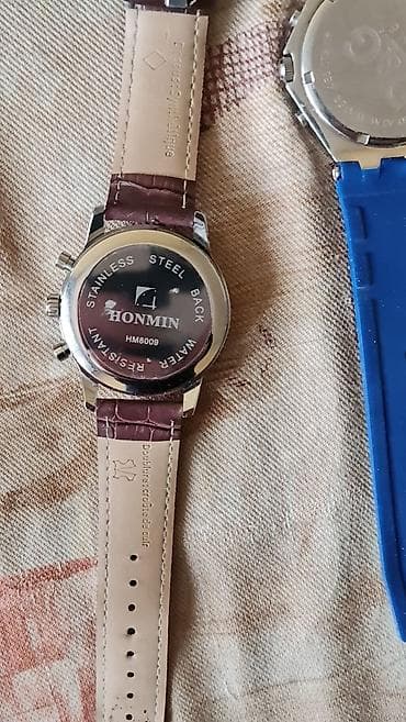 pulsar satovi: Set od 3 muška ručna sata 1) HONMIN HM8009 - Hronograf stil sa — 3