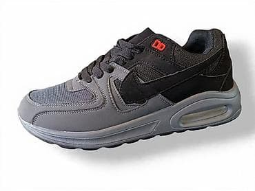 Patike za svakodnevno nošenje – siva/crna - Sportsko-casual patike sa