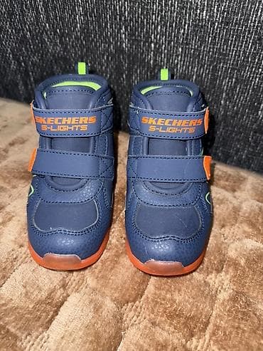 patike najke cena: Dečje patike/čizmice Skechers S-Lights - Model: S-Lights (natpis na — 5