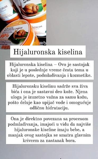 Beauty & Care: Akcija 450 dinara Snail Repairing Cream – krema za regeneraciju kože — 2