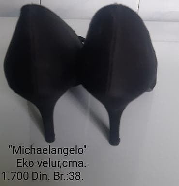 bata mokasine ženske: Crne ženske salonke od eko velura, elegantnog dizajna sa otvorenim — 3