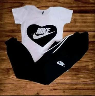 majice l: Dvoslojni komplet – majica kratkih rukava i trenerka - Gornji deo — 7