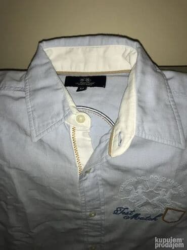 Jakne: Original La Martina kosulja M 100% cotton Ramena 45cm, duzina 77cm — 2