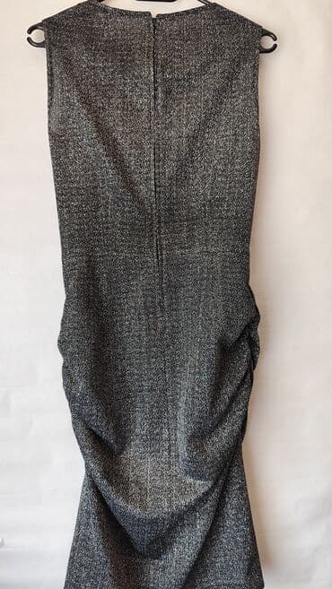 selection to perfection haljine: Zara L (EU 40), color - Grey, Cocktail, Without sleeves — 4