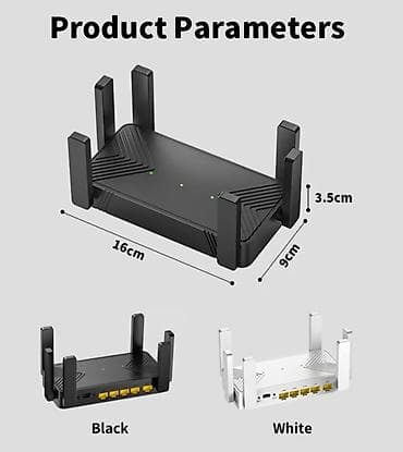vivax air cooler 3 in 1: Wi‑Fi ruter sa 1 WAN + 4 LAN porta - Portovi: 1x WAN + 4x LAN — 3