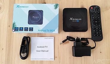 gigatron multimedija za auto: Android Smart TV BOX- X88 Pro 20 - 8/64GB- 1000M Lan - NOV original — 5