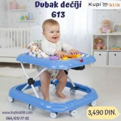 Ormari: Dubak dečiji 613 - Model sa stabilnim okvirom i više točkića za lakše — 9