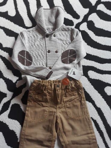 svecani zenski kompleti sa pantalonama: Komplet: Džemper, Pantalone — 1