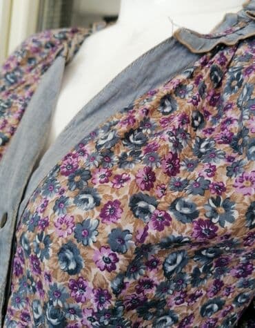 nasa duks h: S (EU 36), Cotton, Floral, color - Multicolored — 2