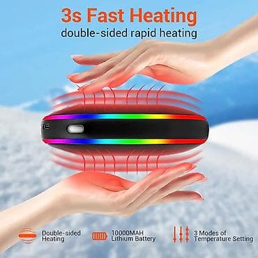 torbe za laptop carpisa: Prenosivi grejač za ruke 2‑u‑1 sa power bank funkcijom (10.000 mAh) - — 2