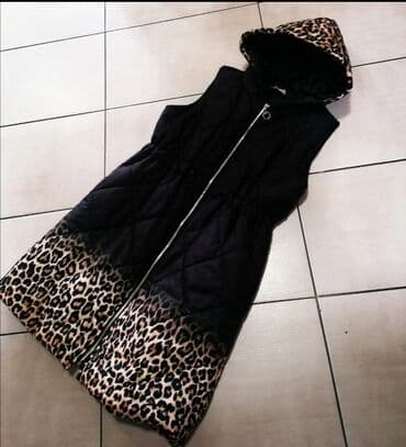 zara prsluk sa dva lica: S (EU 36), color - Black — 1