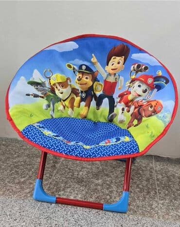 tabure sa prostorom za odlaganje: Dečija okrugla stolica sa motivom omiljenih crtanih junaka😍. Poseduje — 10