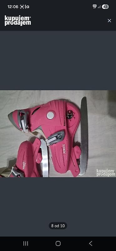 roces skates: Dečije klizaljke na ledu Roces – roze/bele - Brend: Roces - Tip — 2