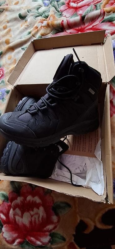 armani muska torbica: Crne taktičke/planinarske čizme, broj 41. - Visoki model sa ojačanim — 4