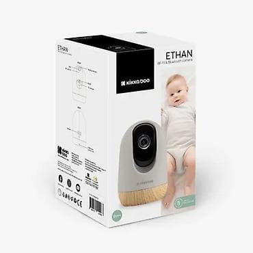 Kikkaboo Wi‑Fi & Bluetooth baby kamera Ethan 2K Pametna bebi