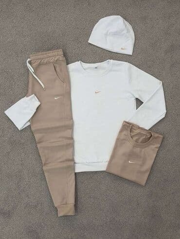 krzneni prsluci sa kapuljacom: Ženski komplet 😊❤️ Trodelni 4000 din i poklon kapa 😊 Duks i donji deo — 10