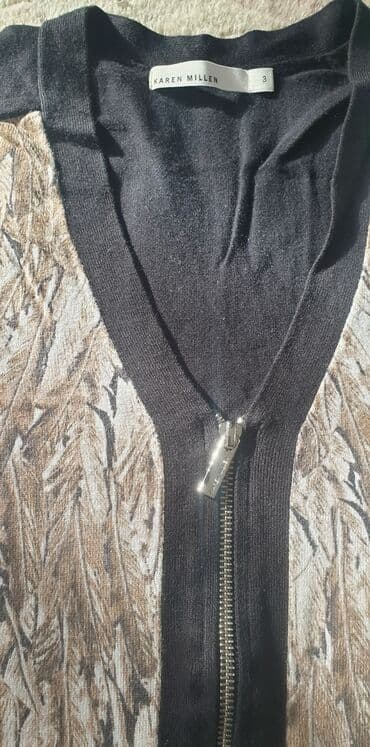 new yorker лесковац – слике: Karen MILLEN original džemper kardigan na zip. Sredina podseca zmijski — 4