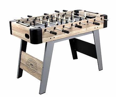 Bike accessories: Stoni fudbal – elegantan model sa drvenim izgledom i metalnim nogarama — 1