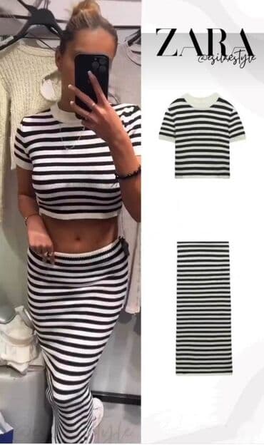 zenski kompleti sako i suknja: Dužina suknje 85 
1700 komplet r.d — 1