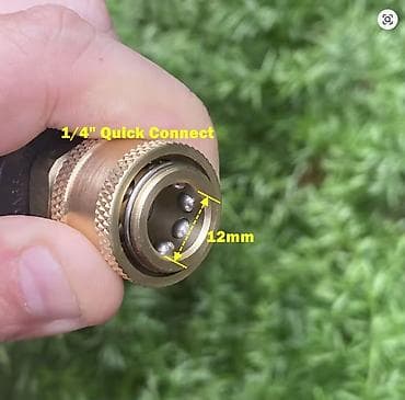 dewalt ger za drvo: Adapter za prskalice pod pritiskom + set brzih dizni 1/4" — 3
