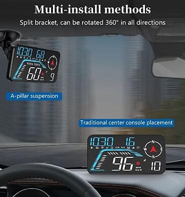 auto market: Multifunkcionalni HUD Head-Up Display za vozila (G12-HUD) - — 6