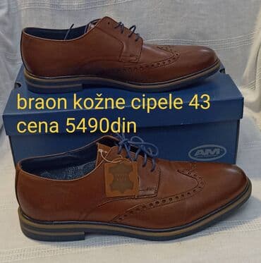 muske cipele nis: Cipele, veličina - 43 — 1