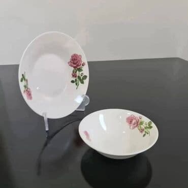 luminarc tanjiri na komad: Duboki tanjiri 6 komada 1800
cinije 6 komada 1700 din — 6