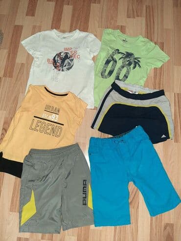 jakne za zimu: Bundle: T-shirts, Shorts, For boys, age: 10-11 years — 1
