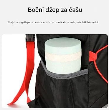 Oprema za skijanje: Nov ranac od vodootpornog poliestera otpornog na habanje. Kapacitet — 7