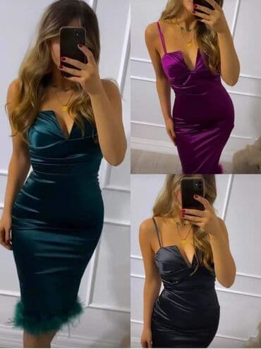 haljine od saten svile: Satenska masivna haljina
2900 r d — 1