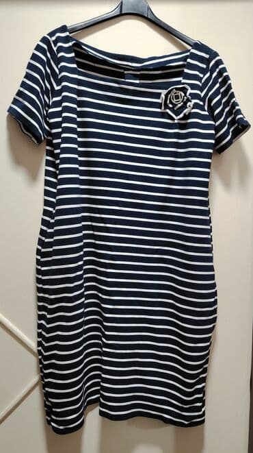 pantalone bez kaisa: L (EU 40), color - Blue, Short sleeves — 1