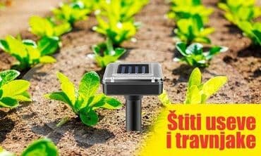 Sve za vikendicu i baštu: Solarni rasterivac stetocina novo protiv zmija i glodara akcija cene — 9