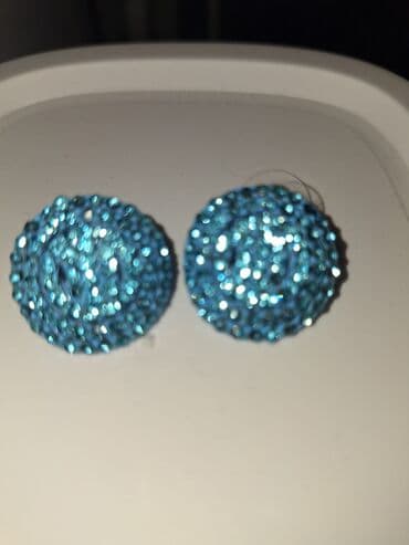 kutija za nakit za devojcice: Clip-on earrings, Material: Pearl, Cubic zirconia, Stainless steel — 3