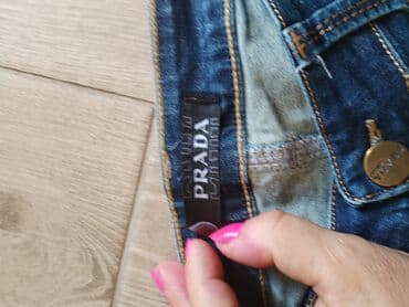 leopard pantalone: Farmerke — 3