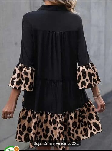 stradivarius jakna sa krznom: 2XL (EU 44), bоја - Crna, Oversize, Dugih rukava — 1
