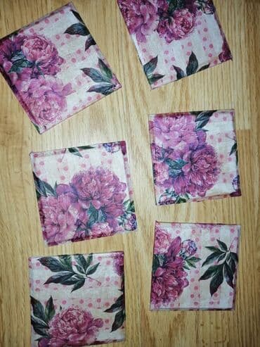 luminarc case za vino: Drveni dekupaz podmetaci mogu kao poklon za 8 mart bice umotani u — 3