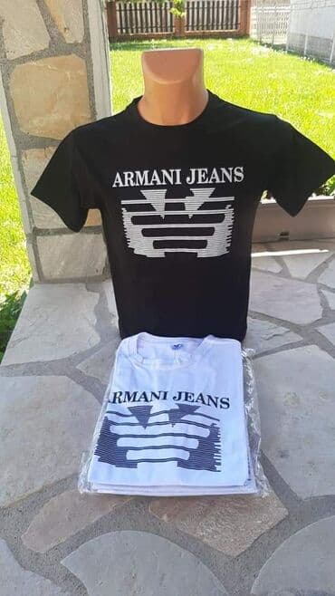 Muske majice 100% pamuk, jako prijatne za nosenje bilo koja 2 kom za