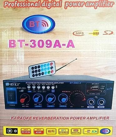 tv mali: Pojacalo Bluetooth Pojacalo Digitalni LED displej • Priključak za — 1