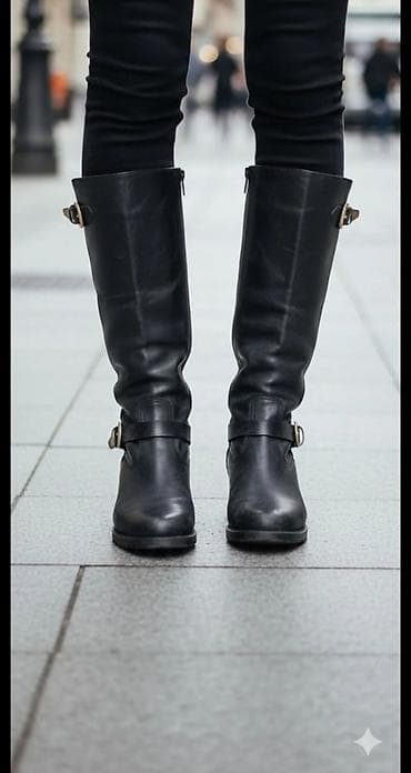 Čizme, 37, bоја - Crna