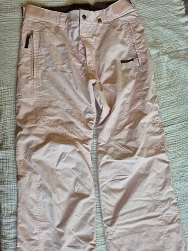 Ski pantalone: Ženske zimske/ski pantalone – svetlo roze,Veličina Xl. - Materijal