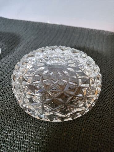 kristalni set za viski: Satula nova kristal Zajecar 70te. Nova satula ili dve — 11