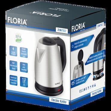 Aparati za kafu: ZLN4902 -Kuvalo za vodu. Kapacitet: 2.0 lt. Telo od nerđajućeg čelika — 2