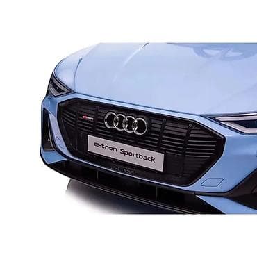 automobili za decu na akumulator: Audi E-Tron Sportback – Plavi, auto na akumulator za decu — 8