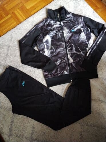 pantalone push up: Nike, XL (EU 42), Print, color - Black — 2