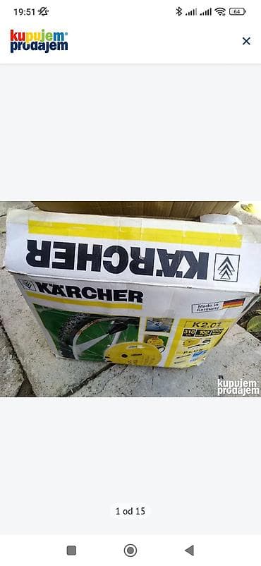 rasprodaja alata: Kärcher – električni perači pod pritiskom - Model: K2.01 (Made in — 2
