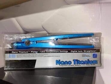 presa za sok: Cena: 1500din Nano Titanium ceramic pegla za kosu Keramička pegla za — 3