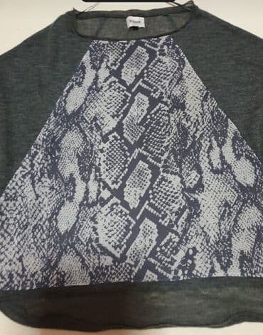 c a tunike: Zara, S (EU 36), Viscose, color - Grey — 1