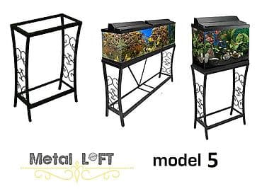 Komode: AKVARIJUM postolje izrada PO MERI – komoda, stalak, police - M6   — 7