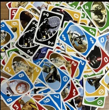 mala sirena igracka: UNO star wars, 2 spila — 3